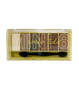 Technic Cosmetics - Palette di ombretti Mini 6 - London Edit