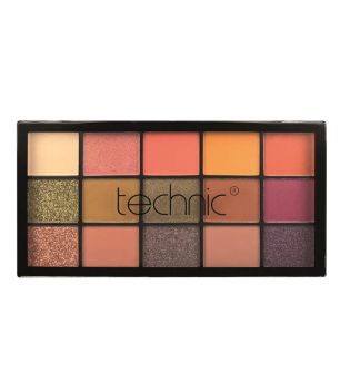 Technic Cosmetics - Palette di ombretti Pressed Pigment - Cinnamon Swirl