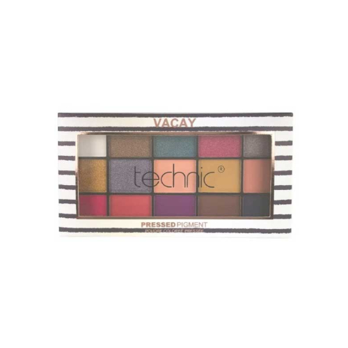 Technic Cosmetics - Palette di ombretti Pressed Pigment  - Vacay