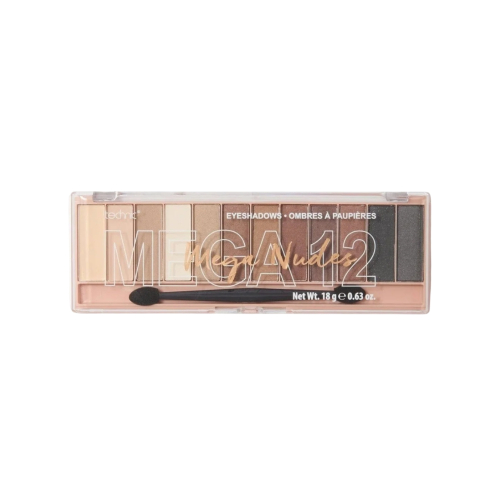 Technic Cosmetics - Palette di ombretti Mega 12 - Mega Nudes