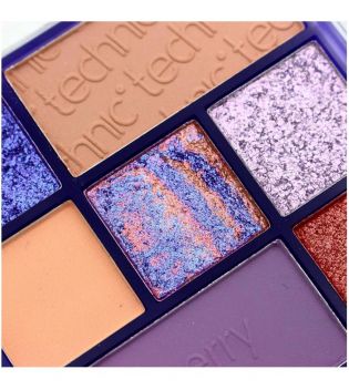 Technic Cosmetics - Palette di ombretti Pressed Pigment - Blueberry Pie