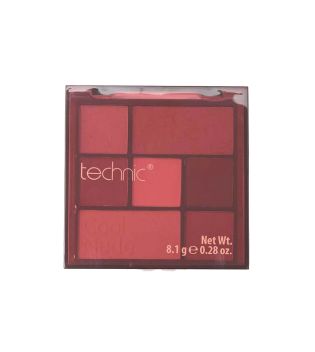 Technic Cosmetics - Palette di ombretti Pressed Pigment - Cool Nude