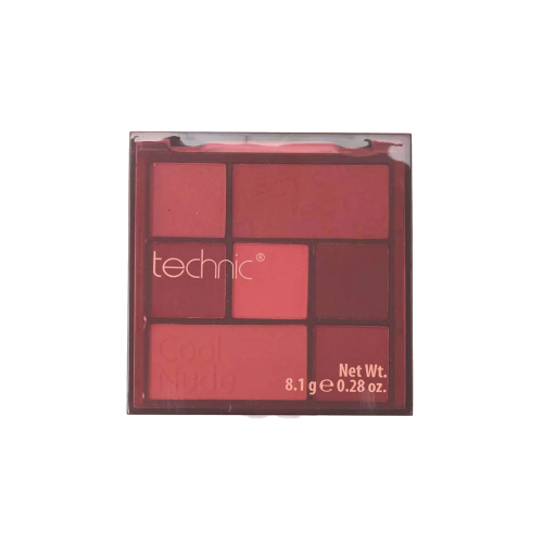 Technic Cosmetics - Palette di ombretti Pressed Pigment - Cool Nude