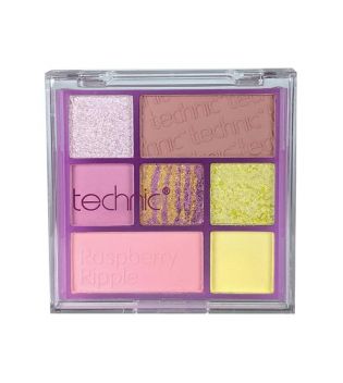 Technic Cosmetics - Palette di ombretti Pressed Pigment - Raspberry Ripple