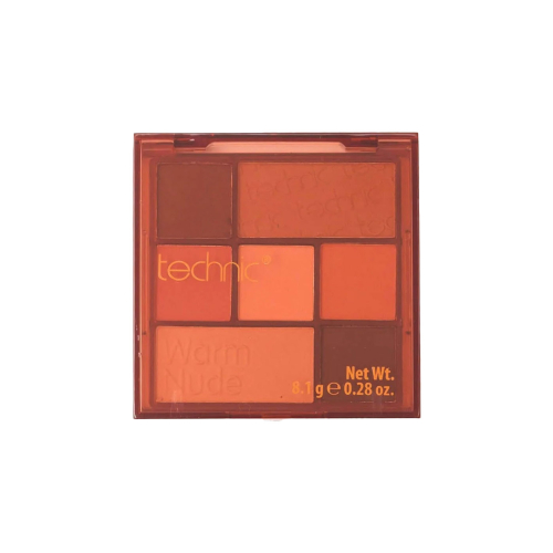 Technic Cosmetics - Palette di ombretti Pressed Pigment - Warm Nude
