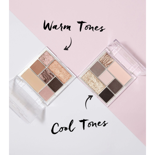 Technic Cosmetics - Palette di ombretti Soft Cream - Warm Tones