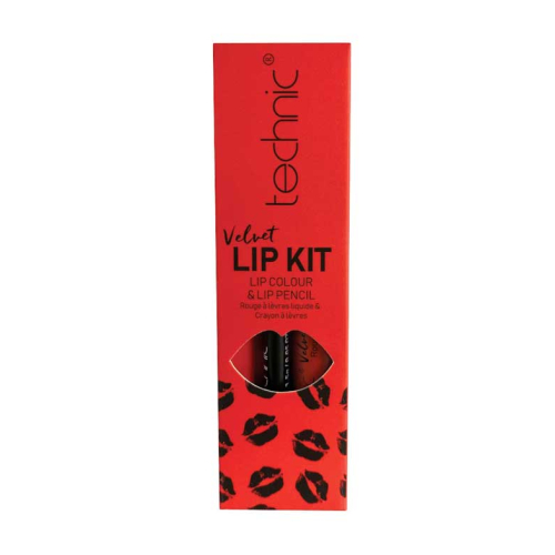 Technic Cosmetics - Matita labbra + rossetto liquido Velvet Lip Kit - Louby Lou