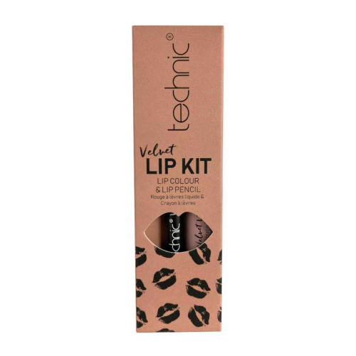Technic Cosmetics - Matita labbra + rossetto liquido Velvet Lip Kit - Tea Rose