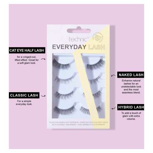Technic Cosmetics - Ciglia finte Everyday Lash