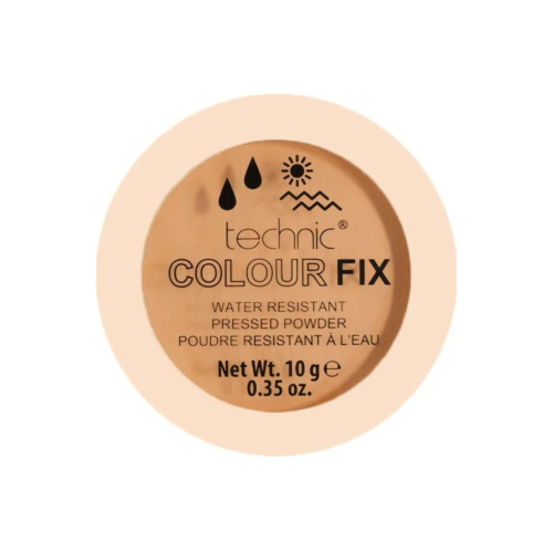 Technic Cosmetics - Cipria compatta Colour Fix Water Resistant - Hazelnut