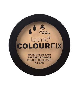 Technic Cosmetics - Cipria compatta Colour Fix Water Resistant - Pecan