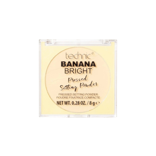 Technic Cosmetics - Cipria compatta fissante Banana Bright