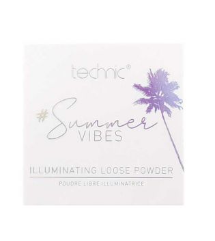 Technic Cosmetics - Cipria in polvere illuminante Summer Vibes - Light It Up