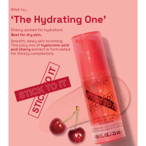 Technic Cosmetics - Primer per il trucco Stick to it - Red