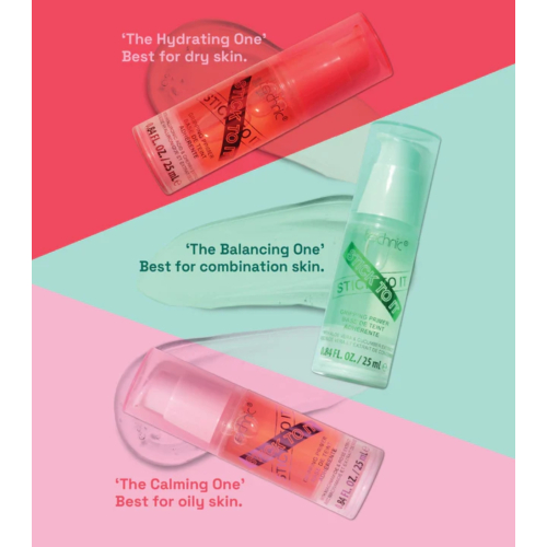 Technic Cosmetics - Primer per il trucco Stick to it - Red