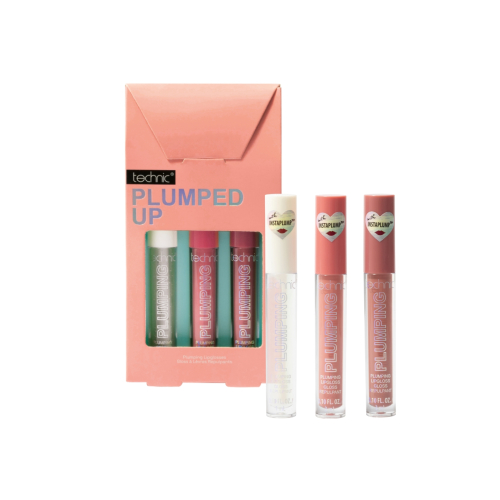 Technic Cosmetics - Set di lucidalabbra Plumped Up