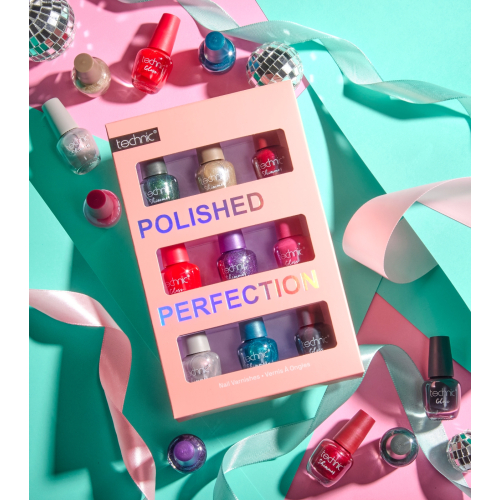 Technic Cosmetics - Set di smalti per unghie Polished Perfection