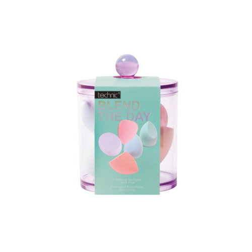 Technic Cosmetics - Set di spugne per trucco Blend the Day