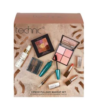 Technic Cosmetics - Set per il trucco 8 Piece Full Size Makeup Set
