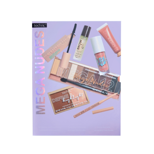 Technic Cosmetics - Set di trucco Mega Nudes