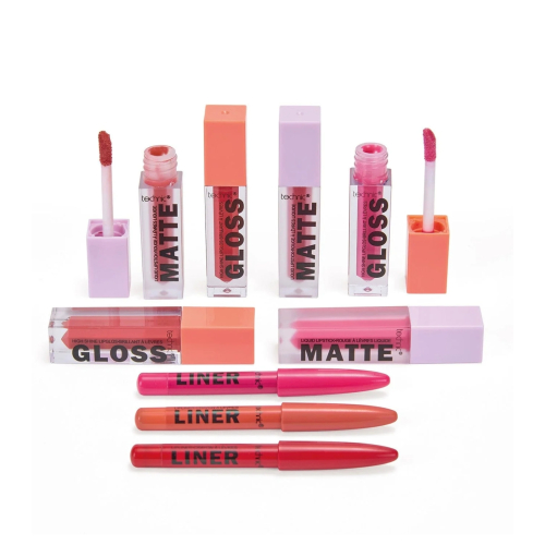Technic Cosmetics - Set matita labbra + rossetto Lip Vault