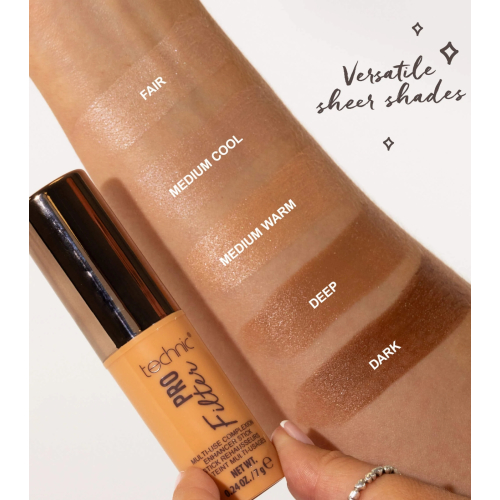 Technic Cosmetics - Stick illuminante multiuso Pro Filter - Deep