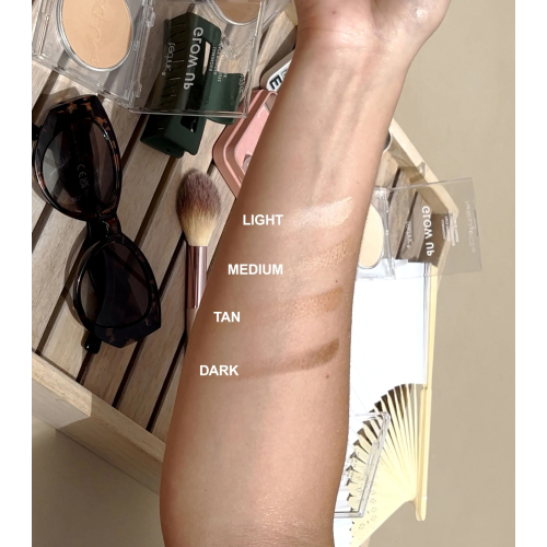 Technic Cosmetics - *Sundrenched* - Cipria luminosa Glow Up - Tan