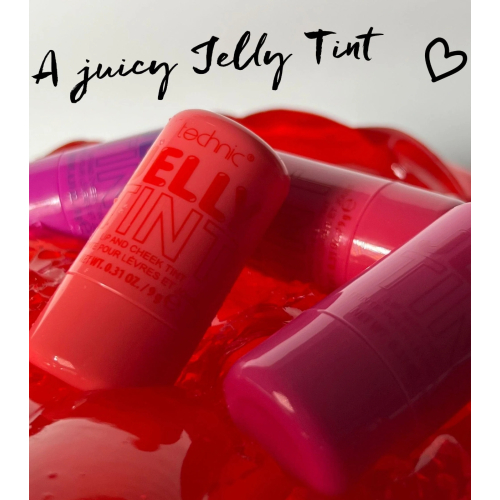 Technic Cosmetics - Tinta per labbra e guance Jelly Tint - Red Hot!