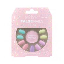 Technic Cosmetics - Unghie finte False Nails Almond - Pretty Pastels