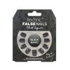 Technic Cosmetics - Unghie finte False Nails Short Square - Black Magic