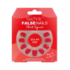 Technic Cosmetics - Unghie finte False Nails Short Square - Solar Red