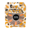 Technic Cosmetics - False Nails False Nails Squareletto - Orange Leopard