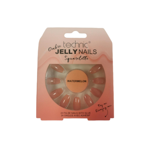 Technic Cosmetics - Unghie Finte Squareletto - Watermelon