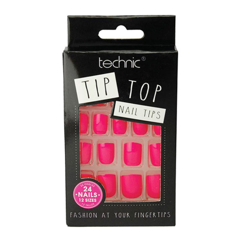 Technic Cosmetics - Unghie finte Tip Top - Bright Pink