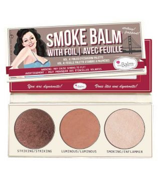 The Balm - Trio di ombretti Smoke Balm 4 - foiled eyeshadow palette