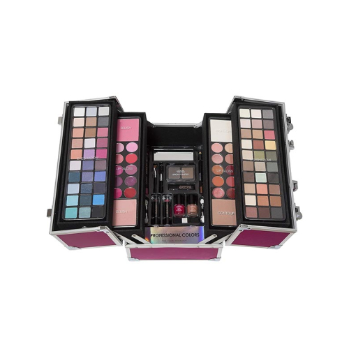 The Color Workshop - Valigetta per il trucco Professional Color Pink