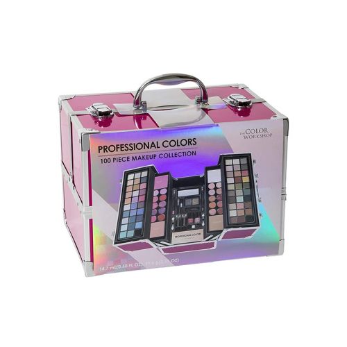 The Color Workshop - Valigetta per il trucco Professional Color Pink