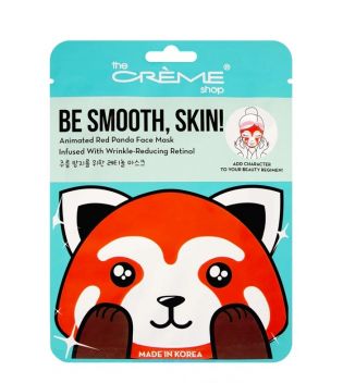 The Crème Shop - Maschera per il viso - Be Smooth, Skin! Panda rosso