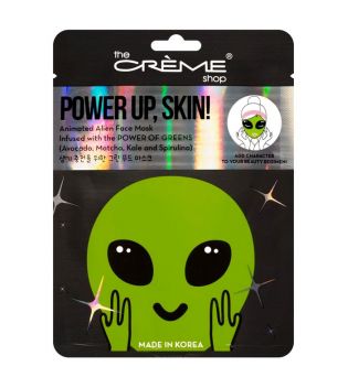 The Crème Shop - Maschera per il viso - Power Up, Skin! Alien