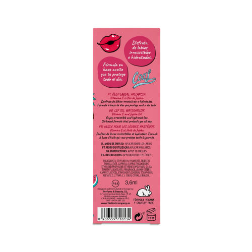 The Fruit Company - Olio per labbra - Anguria