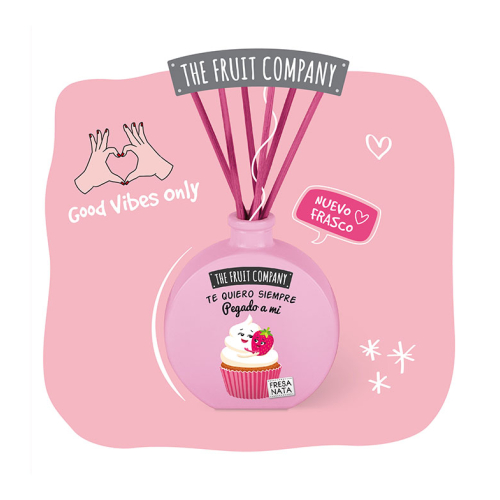 The Fruit Company - Deodorante per ambienti Mikado - Fragole con panna