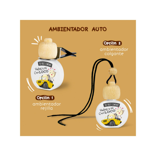 The Fruit Company - Deodorante per auto - Coco