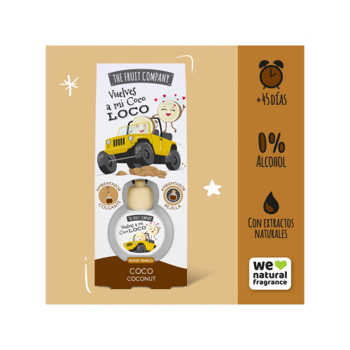 The Fruit Company - Deodorante per auto - Coco