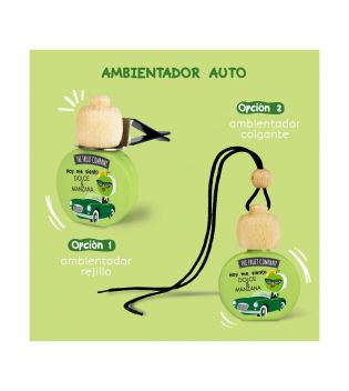 The Fruit Company - Deodorante per auto - Mela Verde