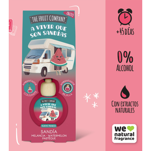 The Fruit Company - Deodorante per auto - Anguria