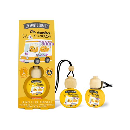 The Fruit Company - Deodorante per auto - Sorbetto al mango