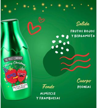 The Fruit Company - Eau de toilette Merry Christmas 40ml - Frutti rossi e peonie