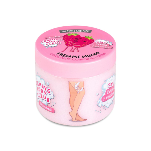 The Fruit Company - Scrub corpo schiumogeno 2 in 1 - Fragola