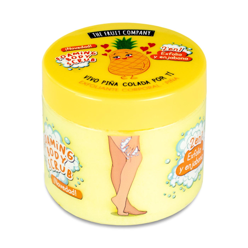The Fruit Company - Scrub corpo schiumogeno 2 in 1 - Ananas