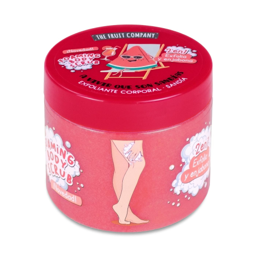 The Fruit Company - Scrub corpo schiumogeno 2 in 1 - Anguria